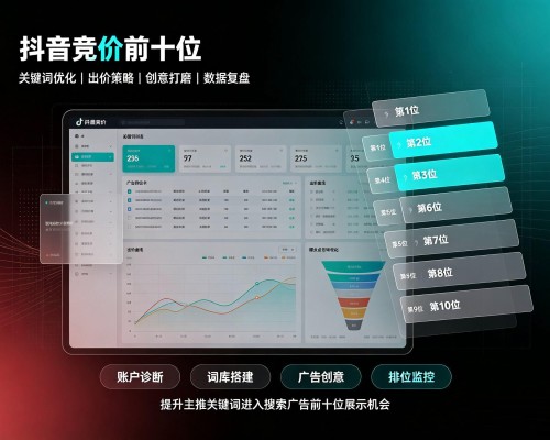 中站抖音搜索竞价